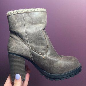 Size 8 Heel Ankle Winter Boots